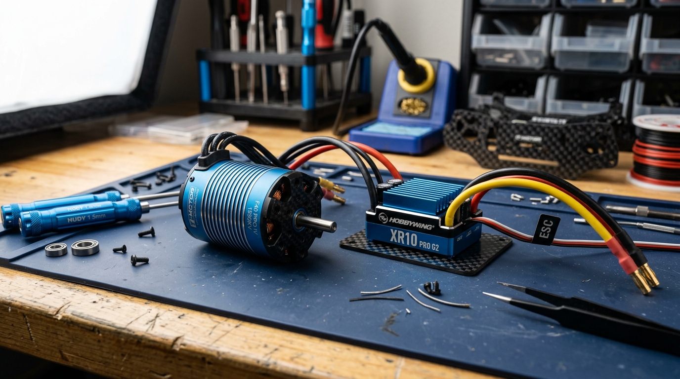 【改裝指南】遙控車無刷馬達 (Brushless Motor) 與電變 (ESC) 選購教學